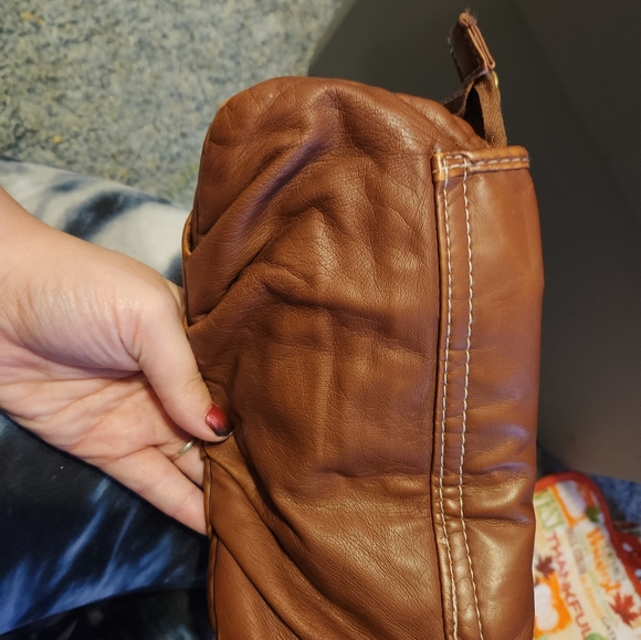 Leather hand bag - Picture 3 of 3